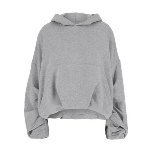 Grå Hoodie Sweaters