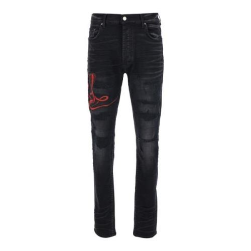 Sort Slange Arkiv Jeans