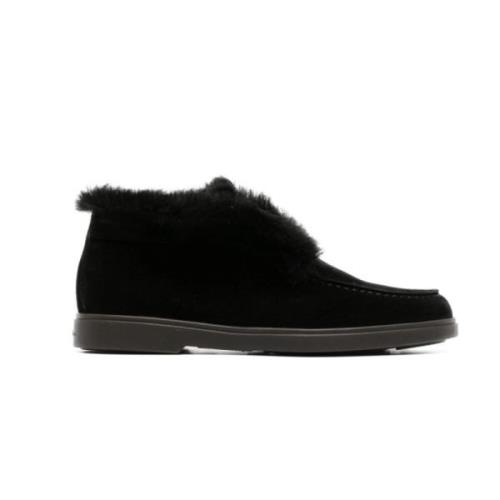 Shearling Slip-On Loafers