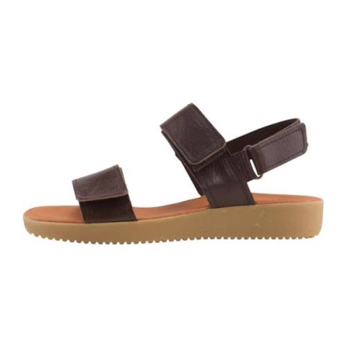 Karen Sandal Pull Up Leather