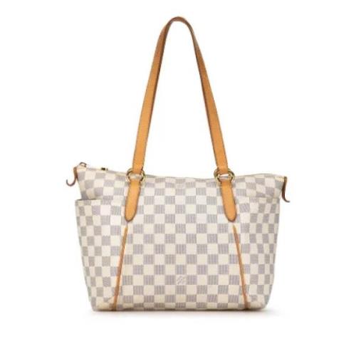 Pre-owned Canvas louis-vuitton-tasker