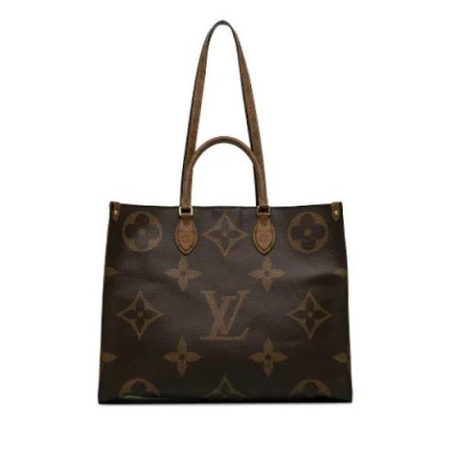 Pre-owned Canvas louis-vuitton-tasker