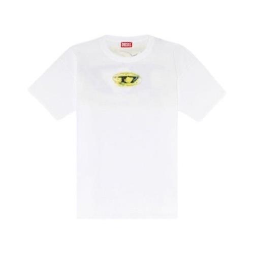 Neon Oval D Logo T-shirt