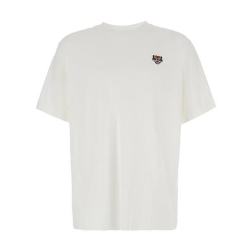 Tiger Patch Hvid T-shirts og Polos