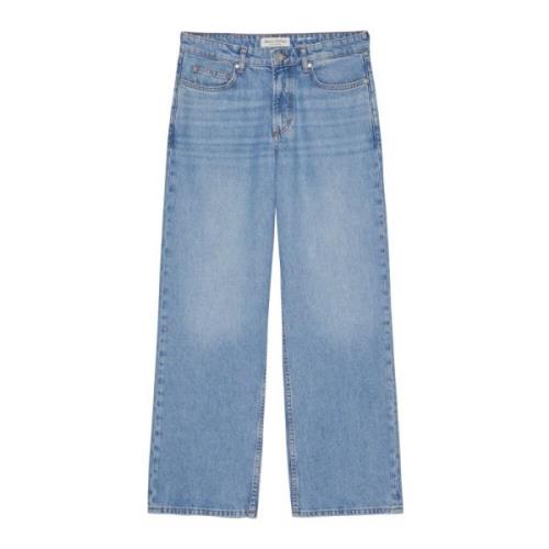 Bredbenede jeans