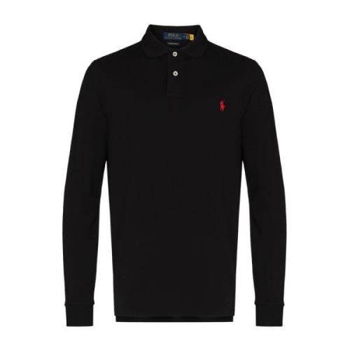 Tilpasset Slim Fit Bomuld Polo Skjorte