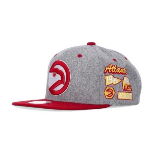 Atlanta Hawks Snapback Kasket Grå