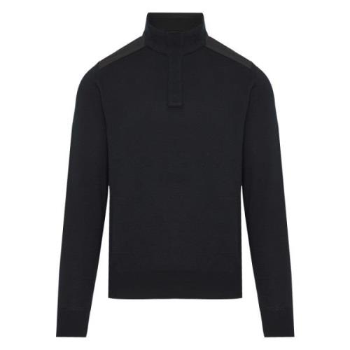 Uld Half-Zip Strik