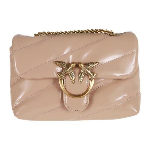 Antik Guld Love Puff Baby Clutch