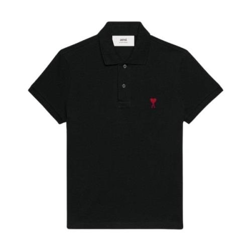 De Coeur Polo Shirt Sort Bomuld