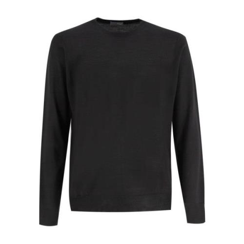 Superfin Merino Uld Crew Neck Sweater