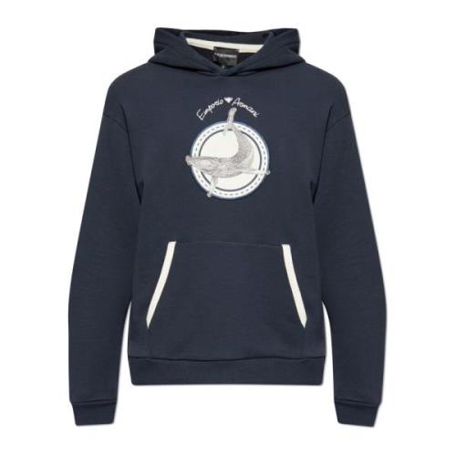 Sweatshirt med lap