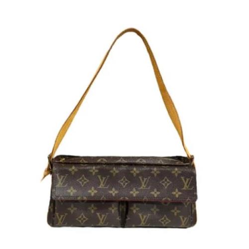 Pre-owned Canvas louis-vuitton-tasker