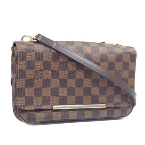 Pre-owned Canvas louis-vuitton-tasker