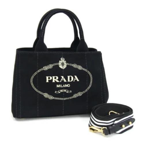 Pre-owned Canvas prada-tasker