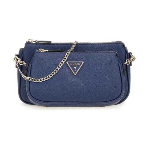 Stilfuld Mini Crossbody Taske med Logo