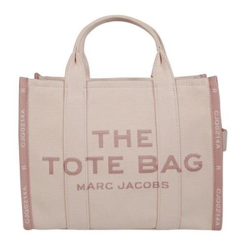 Jacquard Mønster Stof Shopper Taske