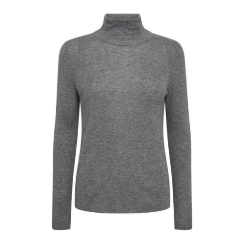 Rollneck Strik Sweater Sharkskin