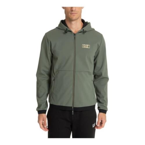 Snøre Lynlås Ensfarvet Logo Lommer Hoodie