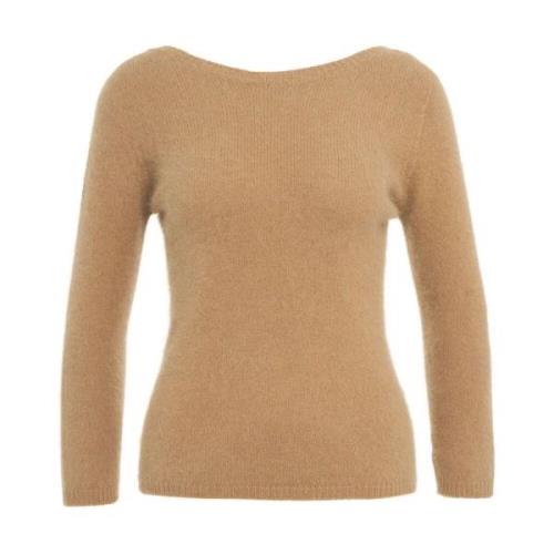 Angora Strik Crew Neck Sweater