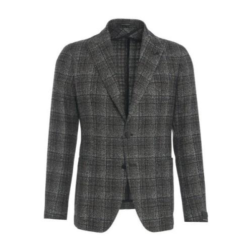 Grå Blazer AW24 Herremode