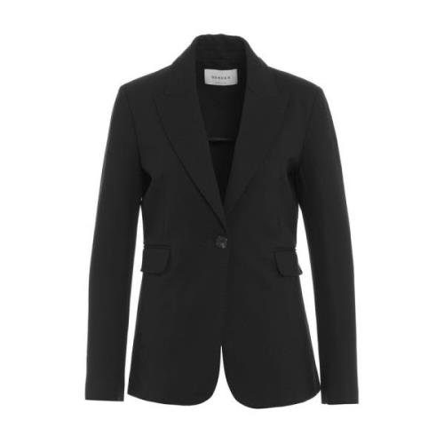 Italiensk blazer med peaked lapels