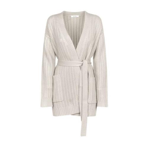 Vanilla Cardigan med Robe Silhuet