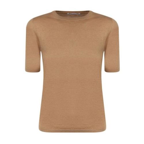 Silk Cashmere Crew-Neck Sweater