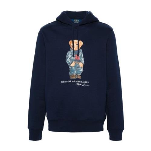 Blå Sweatshirt AW24 Herremode