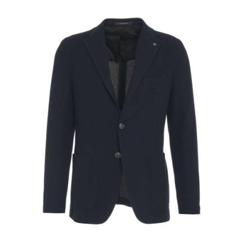 Blå Blazer AW24 Herretøj