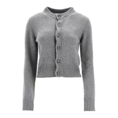 Kashmir Crewneck Cardigan