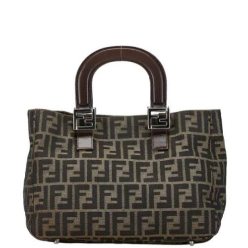 Pre-owned Canvas fendi-tasker