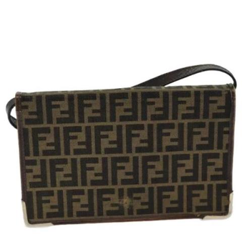 Pre-owned Canvas fendi-tasker