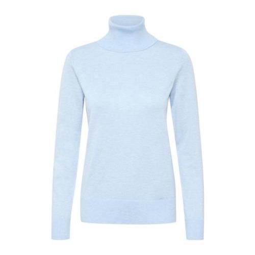 Heather Melange Rollneck Sweater