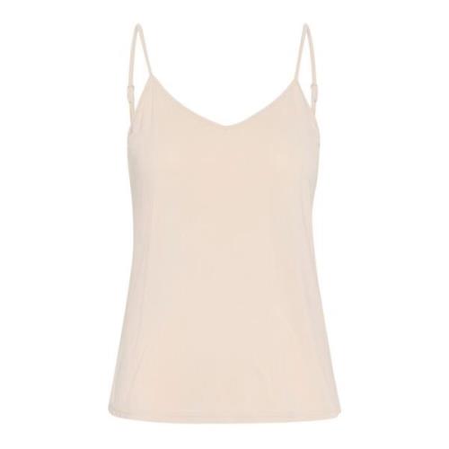 Sliptop Bluse Nude