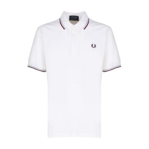 Klassisk Hvid Polo Shirt