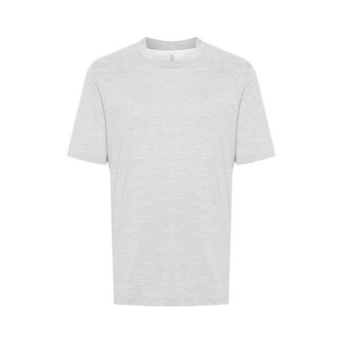 Mélange-effekt Crew Neck T-shirt