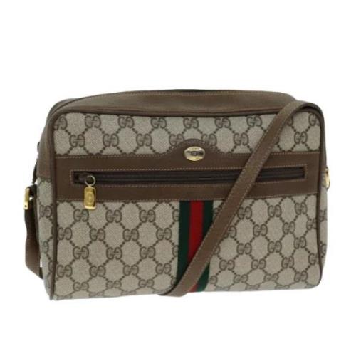 Pre-owned Canvas gucci-tasker