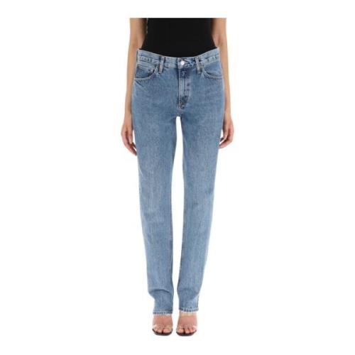 Slim Straight Leg Jeans