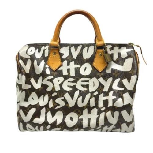 Pre-owned Canvas louis-vuitton-tasker