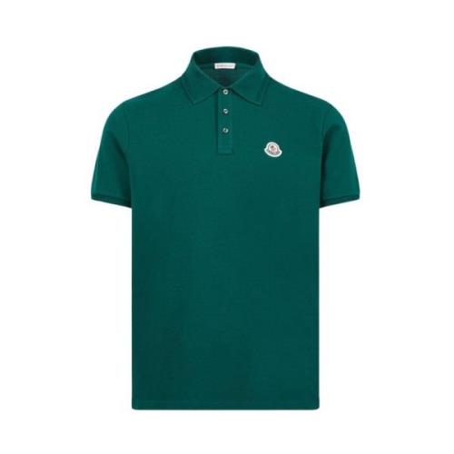 Logo Patch Polo Klassisk Grøn