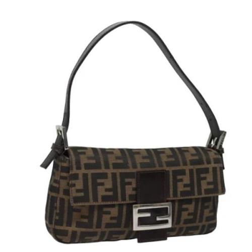 Pre-owned Canvas fendi-tasker