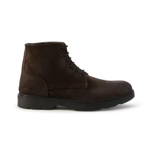 Suede Dark Brown Herre Støvler