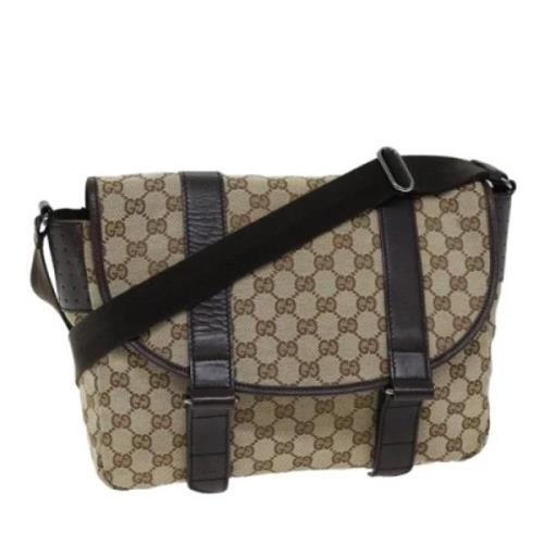 Pre-owned Canvas gucci-tasker