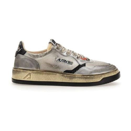 Vintage Sneakers med Distressed Look