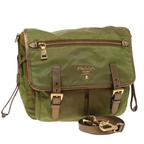 Pre-owned nylon prada-tasker