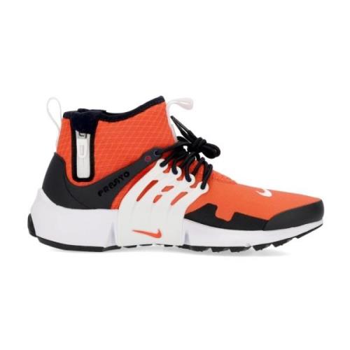 Orange Sneaker Mid Utility