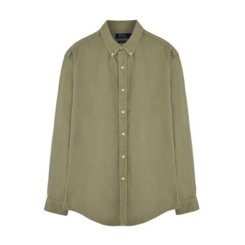 Grøn Button-Down Skjorte