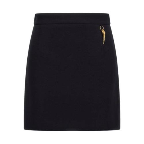 Fang Embellished Mini Skirt