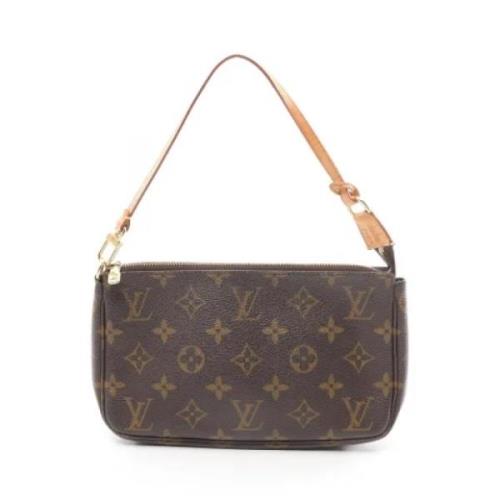 Pre-owned Coated canvas louis-vuitton-tasker